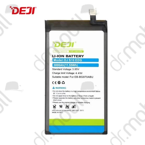 Akkumulátor DEJI, Samsung Galaxy S10e (SM-G970), EB-BG970ABU kompatibilis 3000mAh Li-ion 